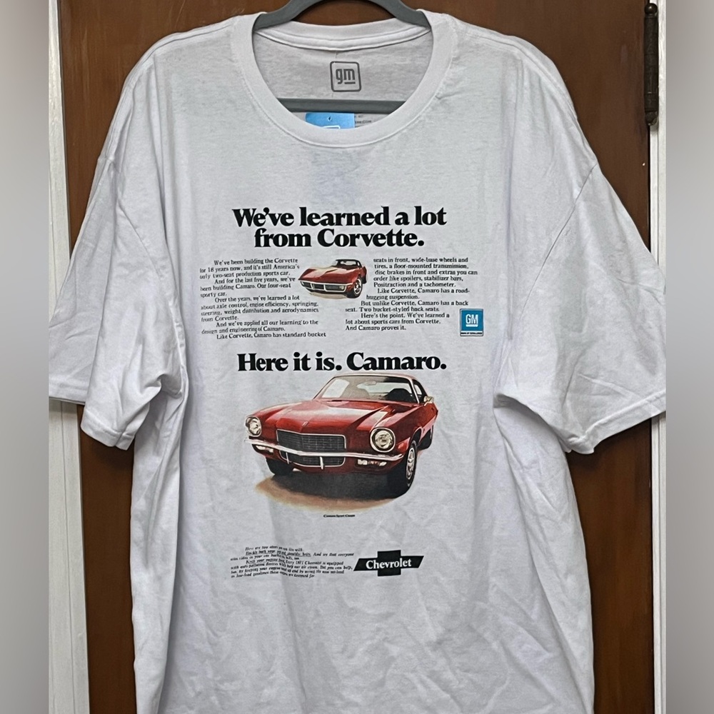 Official GM Men’s  Tshirt. XXL
B3